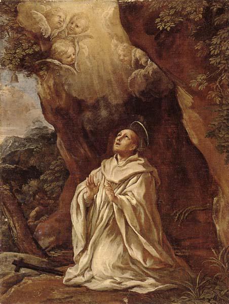 unknow artist The Vision of Saint bruno